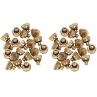 40Pcs Fog Mist Nozzle,Low Pressure Mist Cooling Nozzle,Misting Nozzles Orifice 0.1mm