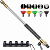 2025 Newest High Pressure Jet Nozzle for Garden Hose, Heavy-Duty Sprayer for UK Gardens