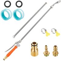 Durability Steel Expandable Sprayers Tool With Locking Triggers 3 Length Setting For Gardening Agricultural Irrigation Multicolor