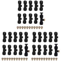 3X Misting Nozzles Kit Fog Nozzles for Patio Misting System Outdoor Cooling System Garden Water Mister