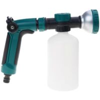 High Pressure Sprinkler Nozzle With Bottle Shower Guns Pet Wash Plant Watering Foam Sprinkler Car Detailing Clean Tool Multicolor