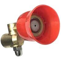 High Pressure Brass Fog Misting Nozzles Connectors for Greening Greenhouses M