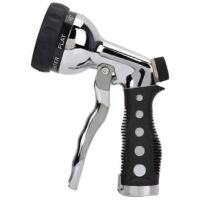 Gargen Water Gun, Zinc Alloy Water Sprayer Spray Hose Nozzle 3/4" High Pressure Garden Yard Sprayer Car Washing Tool for Plants Watering, Cleaning