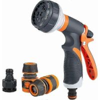 Garden Hose Nozzle, Watering Gun, Garden Watering Can, Garden Hose Nozzle for Watering Plants or Lawns, Cleaning Pets, Windows 25-26