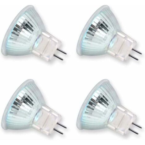 MR11 GU4 LED 2W Blanc Froid 6000k, 120° 200LM, Halogène MR11 10W 20W Équivalent, AC DC 24V 12V Spot LED Encastrable GU4 35mm pour Meuble Cuisine Camper, non-dimmable, lot de 4 (1/5)