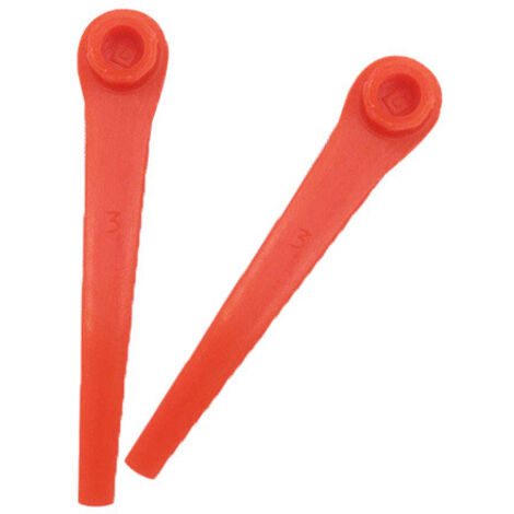 Couteaux en plastique 100 pièces pour coupe-herbe Gardena, couteaux de rechange pour coupe-herbe Gardena et coupe-herbe sans fil GrooFoo (1/5)