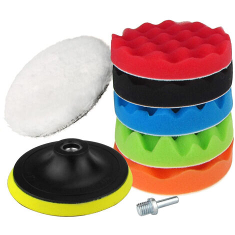 Roxx Tools Diamant-Polierpad 5 Zoll – Nass/trocken, 5 Stufen, Für Granit, Marmor, Beton