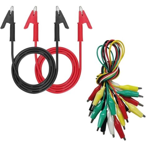 Widerstandsbox 0–9999,9 Ω, Einstellbar, 0,1 Ω Schritt, Mit Krokodilklemmen – Für Labor & Unterricht!