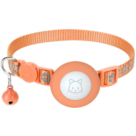 Halsband für Kätzchen und kleine Haustiere mit einem weichen und strapazierfähigen reflektierenden Nylonband.