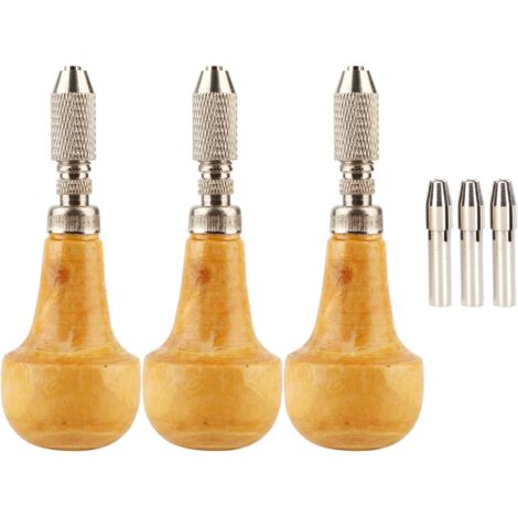 Graviergriff-Stiftschraubstock, Juweliergriffe, Holzschraubstock, Handbohrmaschine, Gravur-3-Set-Stiftschraubstock, Gravierfutter, einseitige Verriegelungsdüse, Werkzeug (1/5)