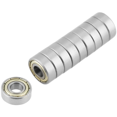 10 Stück/Set 696ZZ Edelstahlkugellager 6x15x5mm (1/5)