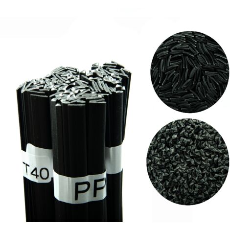 Legante per saldatura in plastica PP-T40 Nero 100 g