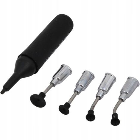 Pinza a vuoto per sistemi + 4 punte (Nera)