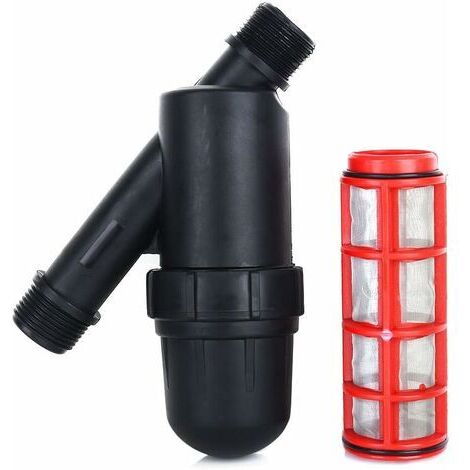 PAIR Filtre maille 3/4in Écran d'irrigation,Jardin Arrosage Métal Filtre Net écran en acier inoxydable,Filtre à l'eau conditionné pour jardinage l'Agriculture d'irrigation goutte à goutte pour pompe(N (1/5)