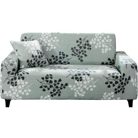 PAIR Housse de Canapé 3 Places avec Accoudoirs Housse Canape Extensible Housse pour Canapé Elastique Couvre Canapé Universelle Housse Protection Canapé 190-230cm (1/5)
