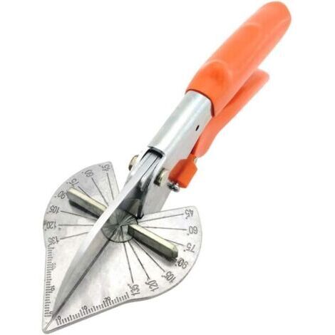 Pair Multi Angle Mitre Cutter cisaillement Outils, angle universel fil conduit Scissor 45-135 degré de cisaillement outil de coupe à la main (1/4)