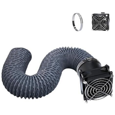 Pair Kit d'extraction des fumées pour boîtier d'imprimante 3D YOOPAI : conduit d'évacuation avec ventilateur silencieux, ventilation efficace, extraction des odeurs, fumées et poussières. (1/5)