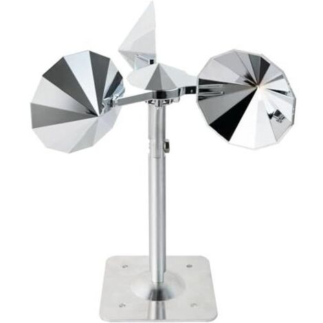 Pair Répulsif anti-pigeons, répulsif anti-oiseaux, carillon éolien, répulsif anti-pics, réflexion 360°, pour balcon, avec base en aluminium, répulsif anti-oiseaux pour poutres de toit, répulsif anti-p (1/5)