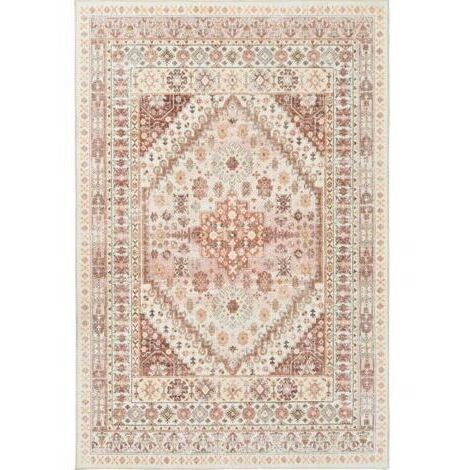 pair Tapis de salon 4060cm orange imitation cachemire lavé tapis de sol lavable tapis rétro grande surface tapis anti-salissure décoration de la maison (1/3)