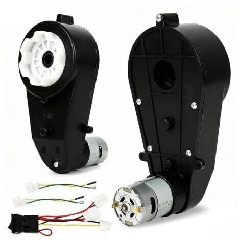 pair 2 Moteurs électriques, Moteur électrique 12V 18A 160W 40000 tr/min RS550 pour Voiture Enfant Moteur électrique Pièces Détachées Voiture Enfant