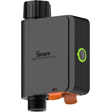 Pr SONOFF Programmateur Arrosage Automatique, Minuterie Arrosage Automatique pour Jardin, Nécessite Un ZigBee Hub, IP55 Étanche, Requête d'historique, Compatible avec Alexa/Google Home/Home Assistant