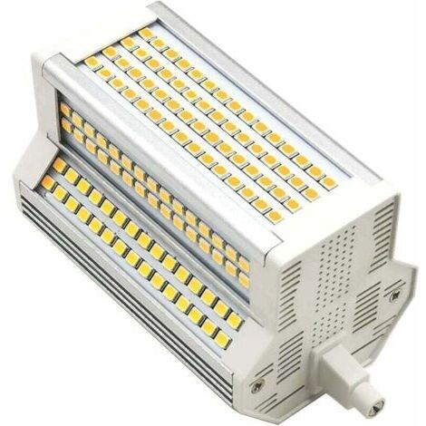 Pr Ampoule LED R7S 50W LumièRe Chaude Dimmable 3000k Double ExtréMité J118 Type J 118 MM Projecteur LED 5000LM ÉQuivalent 500 W Lampadaire HalogèNe 200 DegréS À L'IntéRieur Et à L'Exterieur [Classe én (1/5)