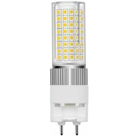 Pr ampoule LED G12 G12 16W lumière à double ampoule de base de l'aiguille, ampoule à halogénure métallique G12 ampoule équivalent (Warm White) (1/5)