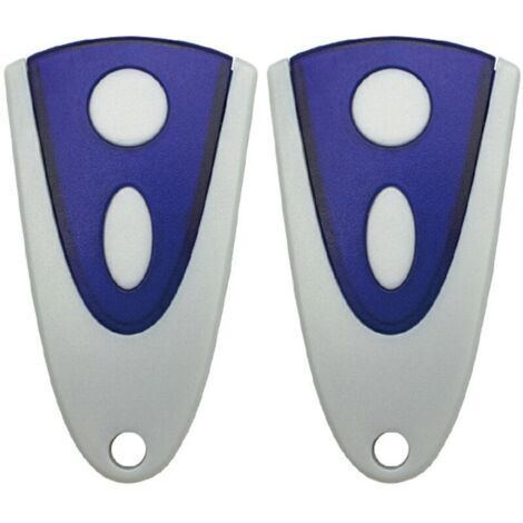 Pair Lot de 2 Émetteur Porte de Garage 433,92MHz Compatible avec Novoferm Novotron 502 MAX43-2 Novotron 512 MIX43-2 pour Novotron 522 Novoferm MNHS433-2 (1/5)