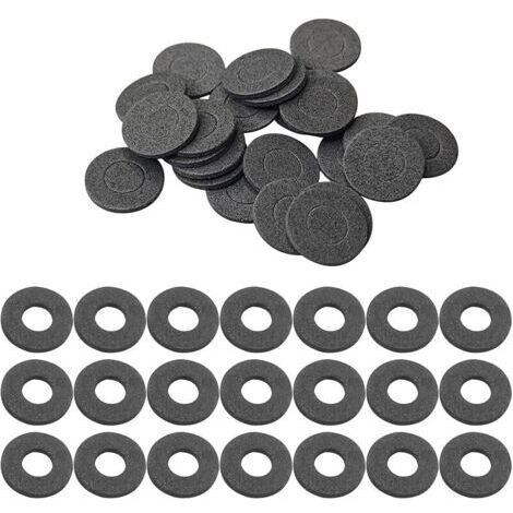 Pair 100 Pièces Coussinets de Réduction du Bruit de Portière de Voiture, Joints Éponge Antichoc pour Fixations de Panneaux de Porte (1/5)