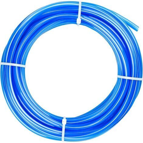 Pair Tuyau à air en polyuréthane PU, 10M Tuyau à air en polyuréthane PU bleu 6 mm OD x 4 mm ID avec raccords (1/5)