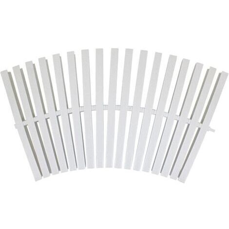 Pair Caillebotis Grille bonde Piscine Grille caniveau de Drainage terrasse extérieur vidange Douche trop Plein Evacuation Eau (1/5)