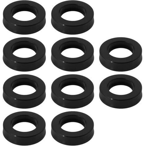 Pair Lot de 10 Joints d'étanchéité pour Tête de Pompe 12x20x5 Mm Kit de Joints d'étanchéité pour Nettoyeur Haute Pression pour Machine de Nettoyage Haute Pression FK47 Noir (1/5)