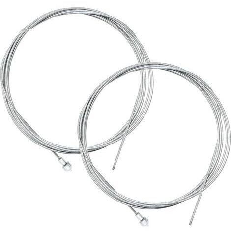 Pair Lot de 2 Câble de Frein Vélo, Câble de Frein Intérieur pour Vélo de Route, Devant et Derrière Câble de Frein Vélo (1/5)