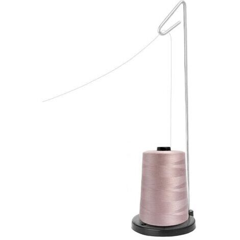 Pair Porte Bobines 13,5 CM - Support À Fil Unique Avec Base Pour Accessoires De Surjeteuse, De Broderie, De Courtepointe Et De Machine À Coudre (1/5)