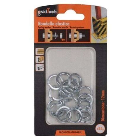 Pair - Lot de 65 rondelles élastiques en acier, diamètre 12 mm, 90838 (1/2)