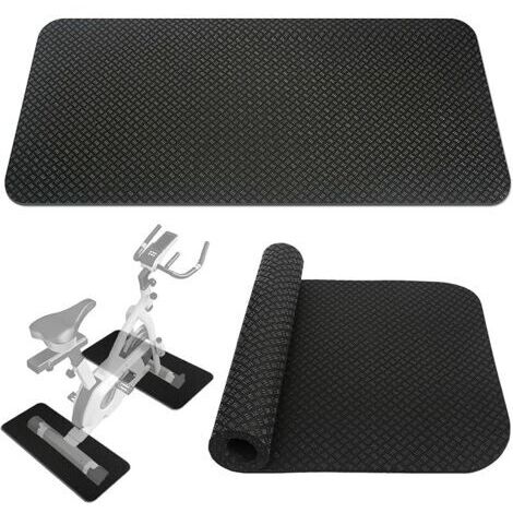 Pair Tapis Fitness Protection Sol, 2 Pièces Double Face Silicone Tapis de Protection de Sol, Tapis de Sol pour Appareils de Fitness Tapis de Course Équipements de Sport (1/5)