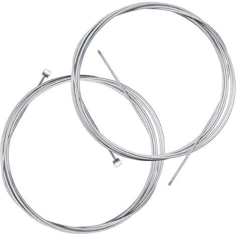 Pair Lot de 2 Câble de Frein Vélo, Câble de Frein Intérieur pour Vélo de Montagne, Devant et Derrière Câble de Frein Vélo (1/5)