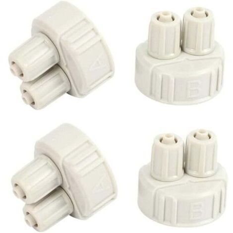 Pair 4x DIY Aquarium Fish Tank Co2 Système Générateur avec Tubes Outil Partie Capsule pour Plantés Accessoires (1/4)
