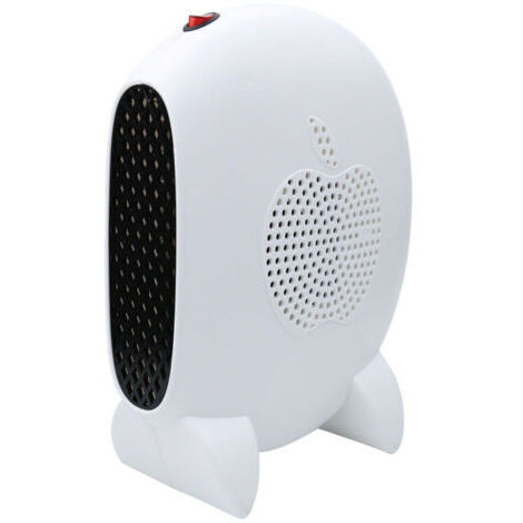 Pair Radiateur chauffant Quad pour espace portable, mini radiateur soufflant de table, petit radiateur électrique pour chambre personnelle (1/4)