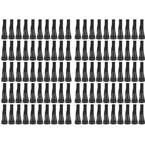 Pair ZVD- 100 PCS Doigts De Plumeuse De Poulet pour Machine De Plumeuse De Volaille, Épilation en Poultry Epilator Caoutchouc Doigt Plumeuse Picker pour Poulet, Canard, Plumes D'oies (Le Noir) (1/4)