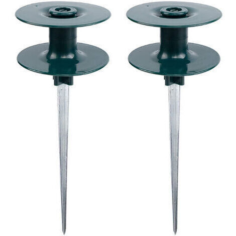 Pair Guides de tuyaux d'arrosage (verts) lot de 2 (1/4)
