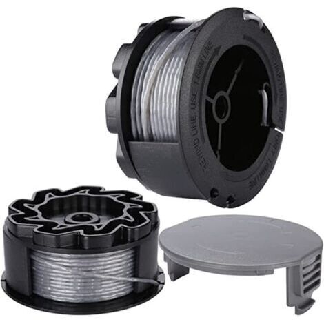 Pair F016800570 Bobine de rechange pour débroussailleuse, Φ1,6 mm, 6 m, pour modèles de débroussailleuse BOSCH : Universal GrassCut 18 / Universal GrassCut 18-26 / UniversalGrassCut 18-260 Têtes de ba (1/4)