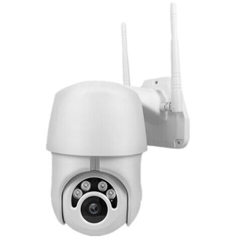 Pair Caméra de surveillance extérieure WiFi IP 1080P Vision nocturne couleur Zoom numérique Étanche IP66 Audio bidirectionnel (1/5)