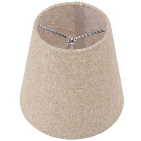 Pair - SJLERST 6Pcs Petite Abat-Jour en Lin avec Clip, Abat-Jour de Bougie pour Accessoires d'éclairage (1/5)
