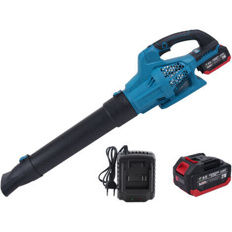 Pair - Souffleur pneumatique à batterie 21V 4000mAh – 17000tr/min 6 vitesses – Débit d'air 790m³/h pour neige et sciure – Conception ergonomique (1/5)