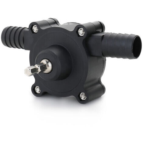 Pair - Pompe de forage électrique portative pompes de transfert auto-amorçantes eau fluide d'huile (1/5)