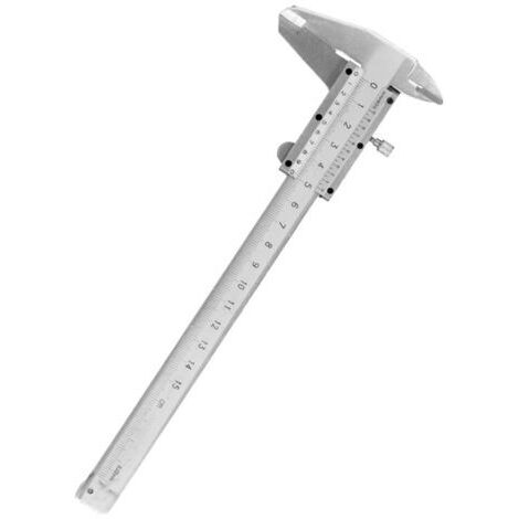 Pair - Pied à coulisse micrométrique en acier au carbone de haute précision, outil de mesure 0-150 mm (1/5)