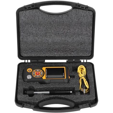 Pair - SJLERST Testeur de Dureté Numérique Duromètre Portable Écran Couleur TFT ABS Compteur de Dureté Haute Précision HL/HRA/HRB/HRC/HB/HV/HSD Échelle de Dureté 170HL-960HL(HT-1208) (1/5)