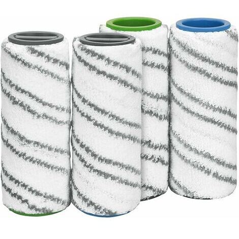 Pair - Rouleaux de remplacement, rouleaux de remplacement Karcher FC7 FC5 FC3D FC3 (4 pièces gris) (1/5)