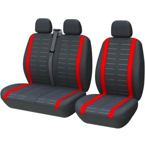Pair - Housse de siège voiture en polyester – Protection contre taches et déversements – Installation facile – Compatible avec plusieurs modèles (1/5)